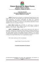 Aviso de Licitação - Edital nº 004/2021