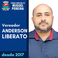 Vereador Anderson Liberato