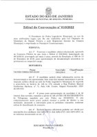 Edital de Convocação nº 010/2022 - Motorista
