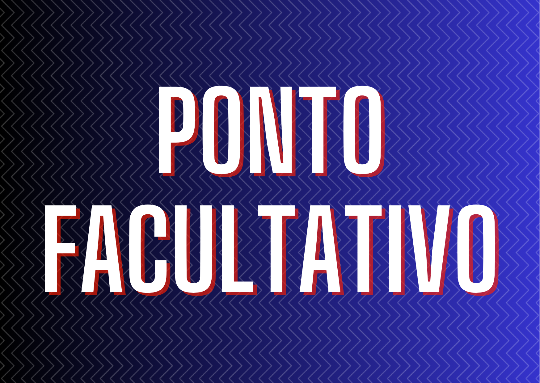 Ponto Facultativo – 22 abril 2026